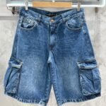 Curva Ref. Art. 903 (Bermuda cargo azul nevado)